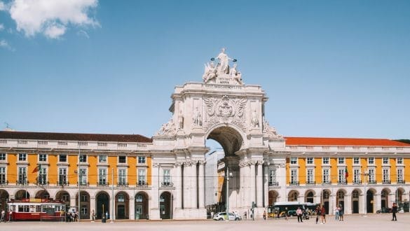 Praça do Comércio Lissabon