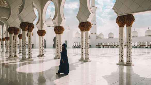 Sheikh Zayed Grand Mosque binnen