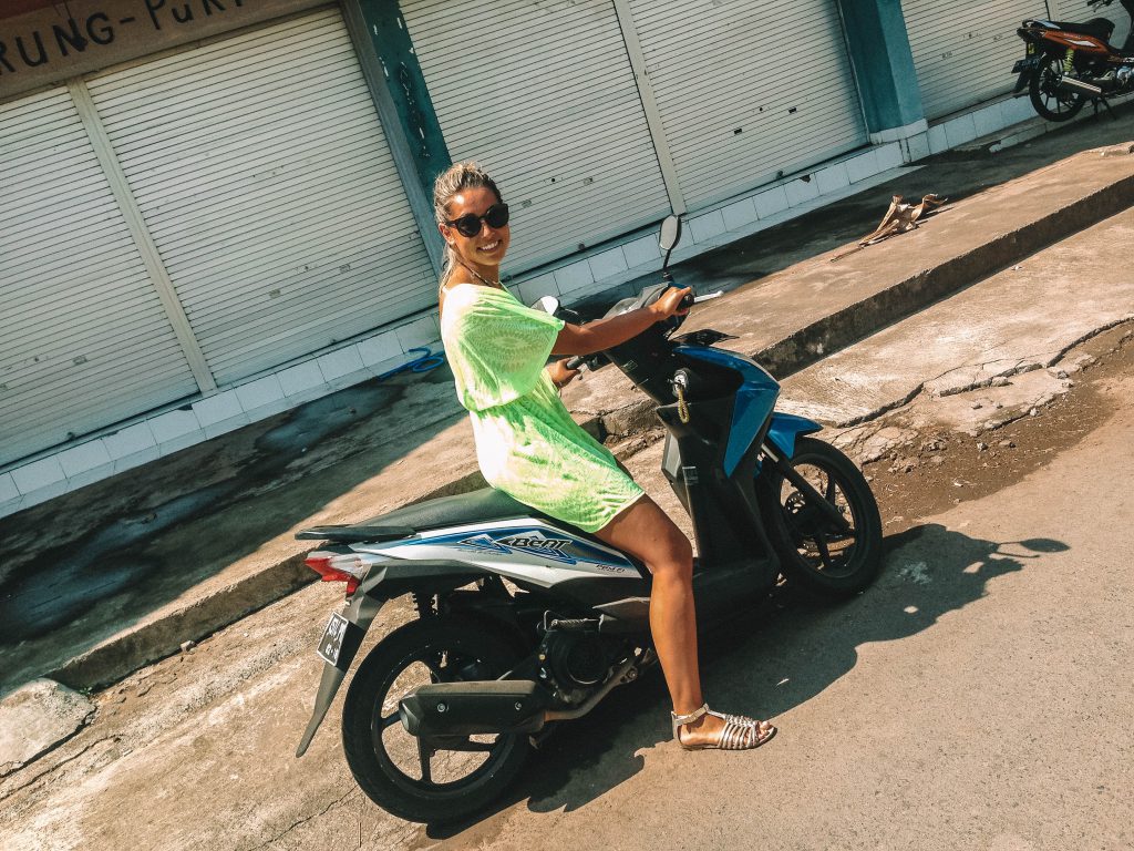 Scooter huren Indonesië