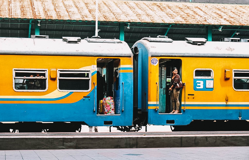 Trein vervoer Indonesië