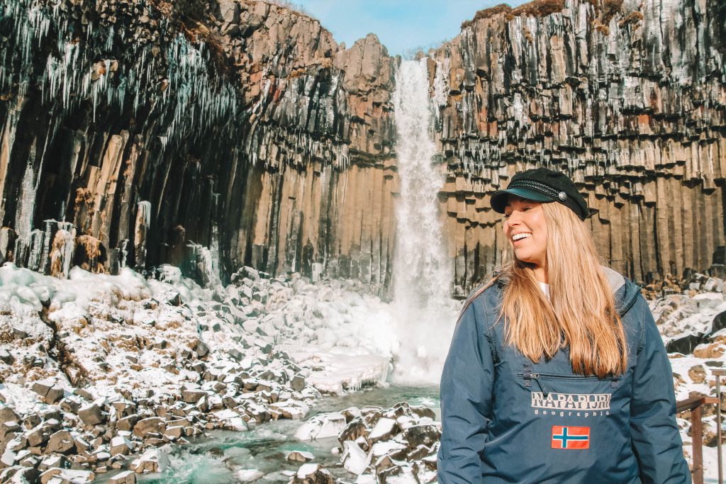 Svartifoss waterval