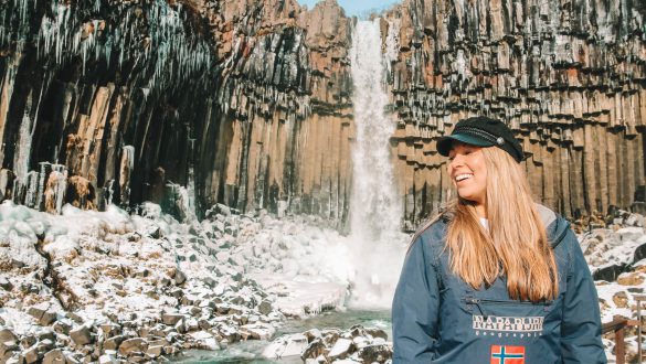 Svartifoss waterval