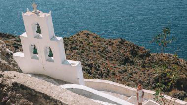Kerkje bij The Heart of Santorini
