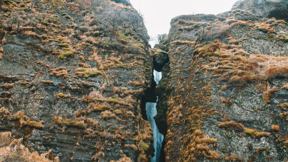 Gljúfrafoss waterval