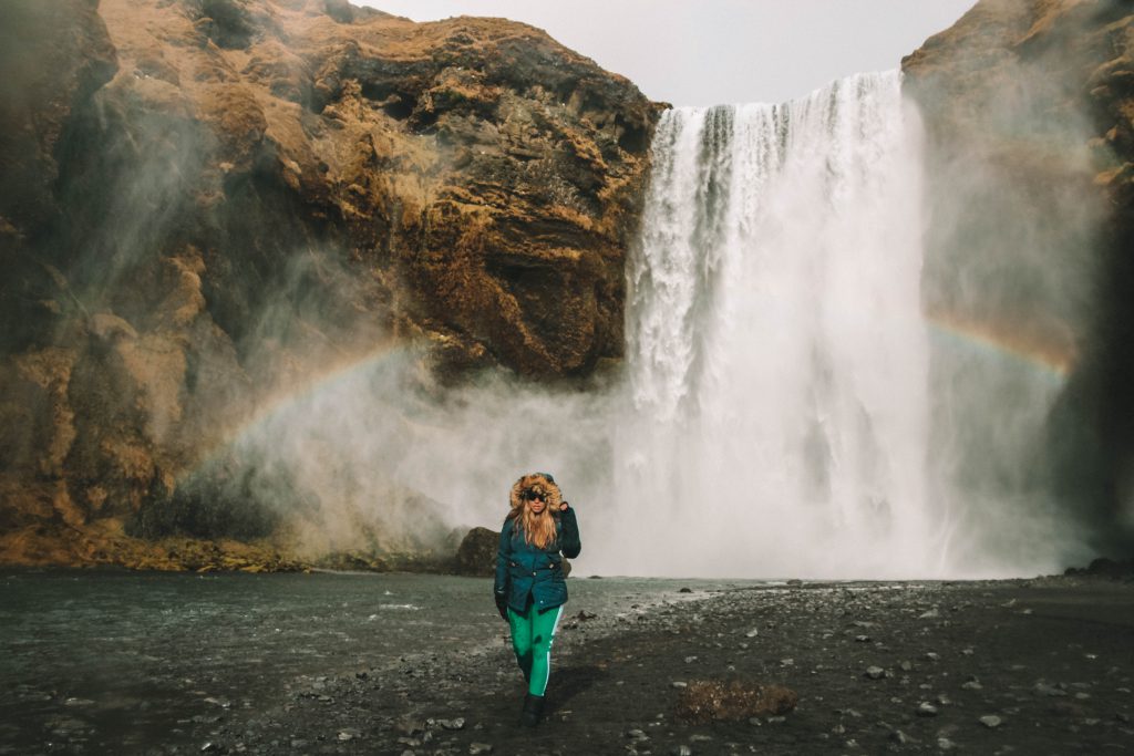 Skógafoss waterval IJsland