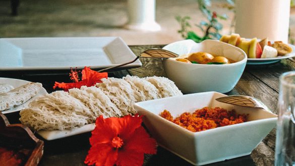 Eten The Courtyard Villa Sigiriya