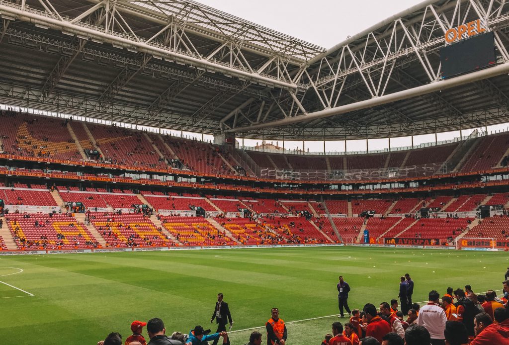 Voetbalwedstrijd Galatasaray