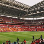 Voetbalwedstrijd Galatasaray