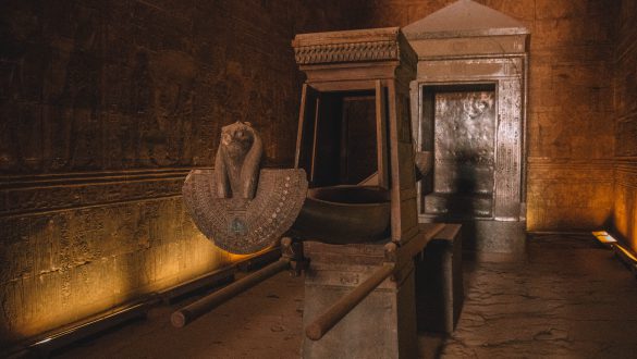 Zuilenhal Tempel van Horus