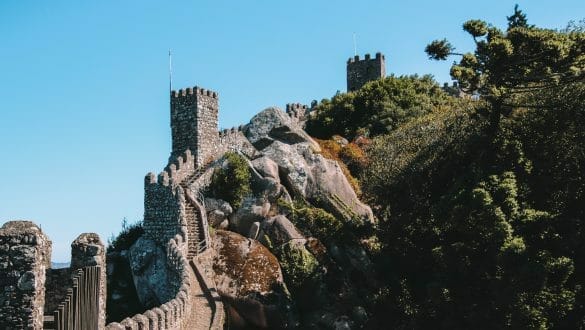 Muur Moors Kasteel Sintra