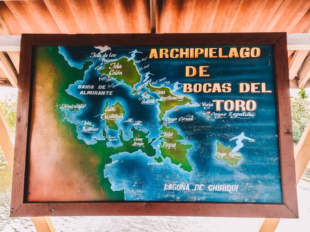 Eilanden Bocas del Toro