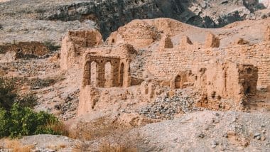 Tanuf ruïnes Oman