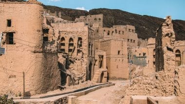 Birkat al Mouz ruïnes Oman