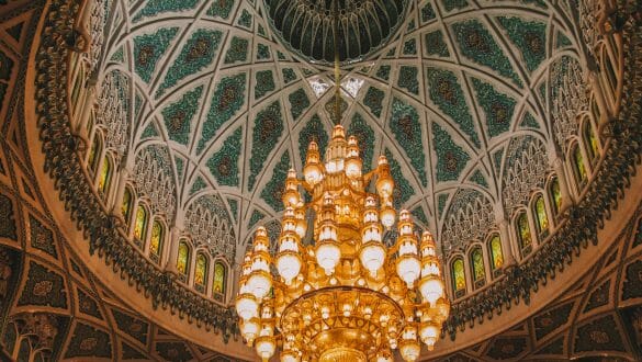 Kroonluchter Sultan Qaboos Grand Mosque