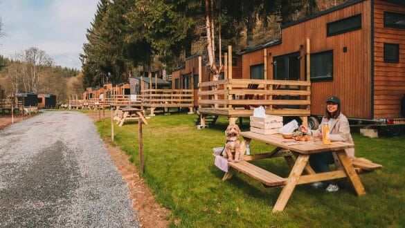 Ontbijten Tinyparks Ardennen