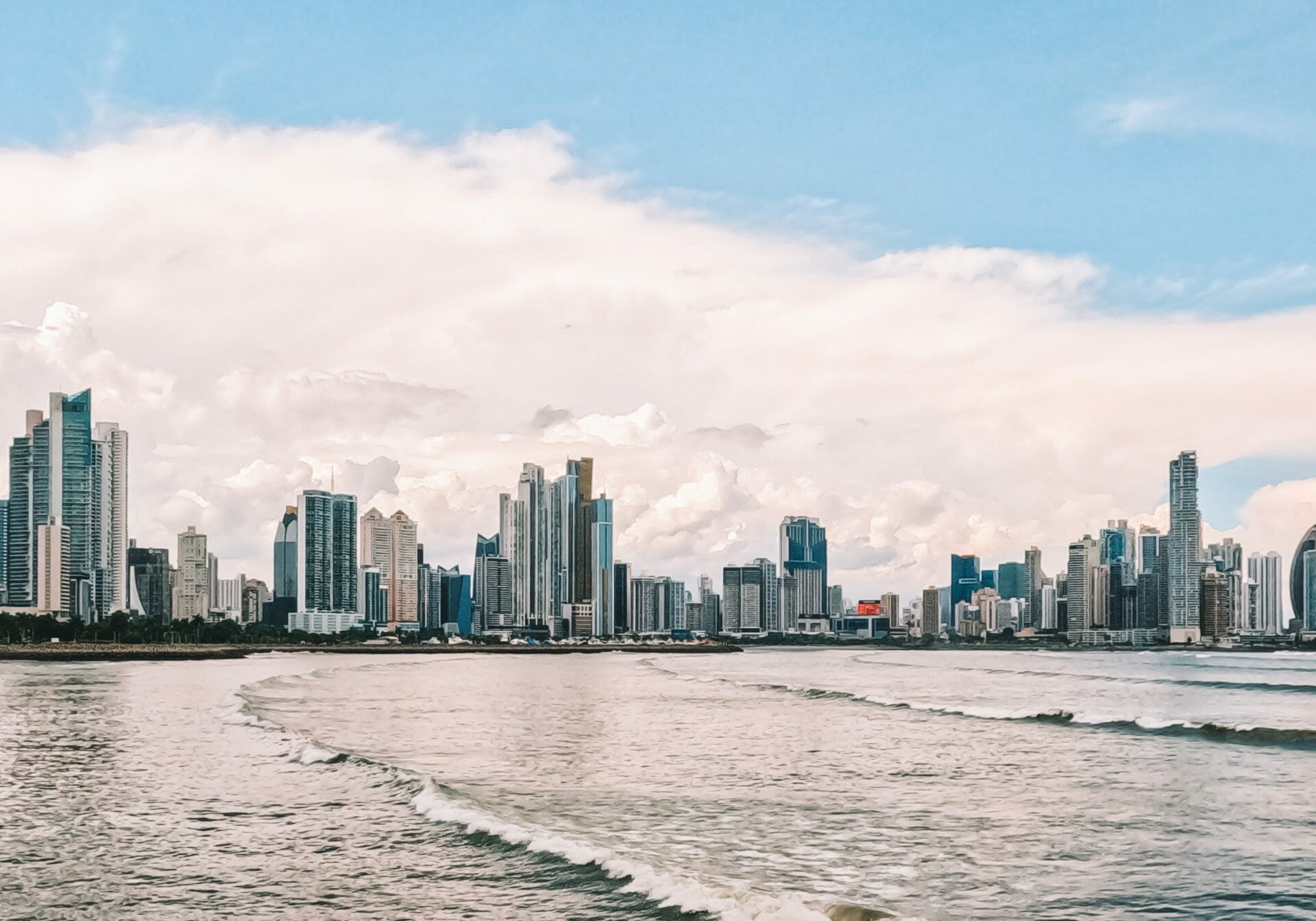 Skyline Panama-stad