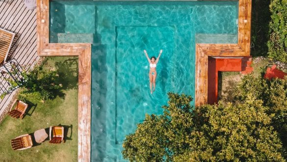 Infinity pool Nakabalo Guesthouse & Restaurant