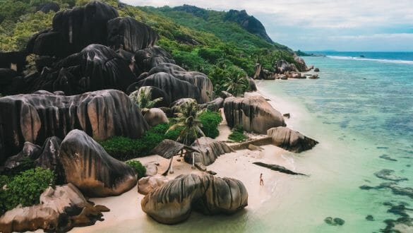 Anse Source d'Argent La Digue Seychellen