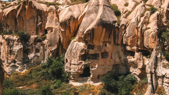 Göreme Open Air Cappadocië Tufsteen
