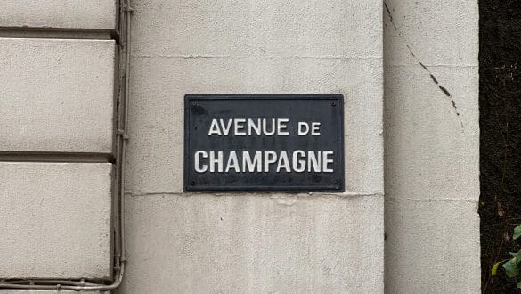 Avenue de Champagne Epernay