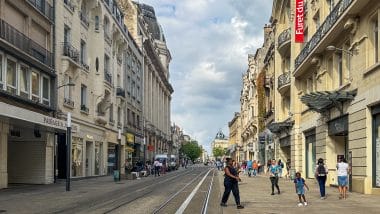 Winkelstraat Reims