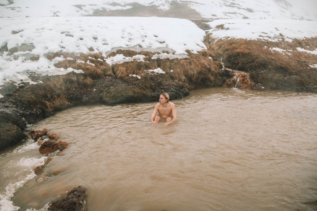 Reykjadalur valley / hot water springs