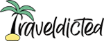 TRAVELDICTED logo