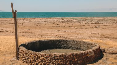 Mud bath Dead Sea Jordan