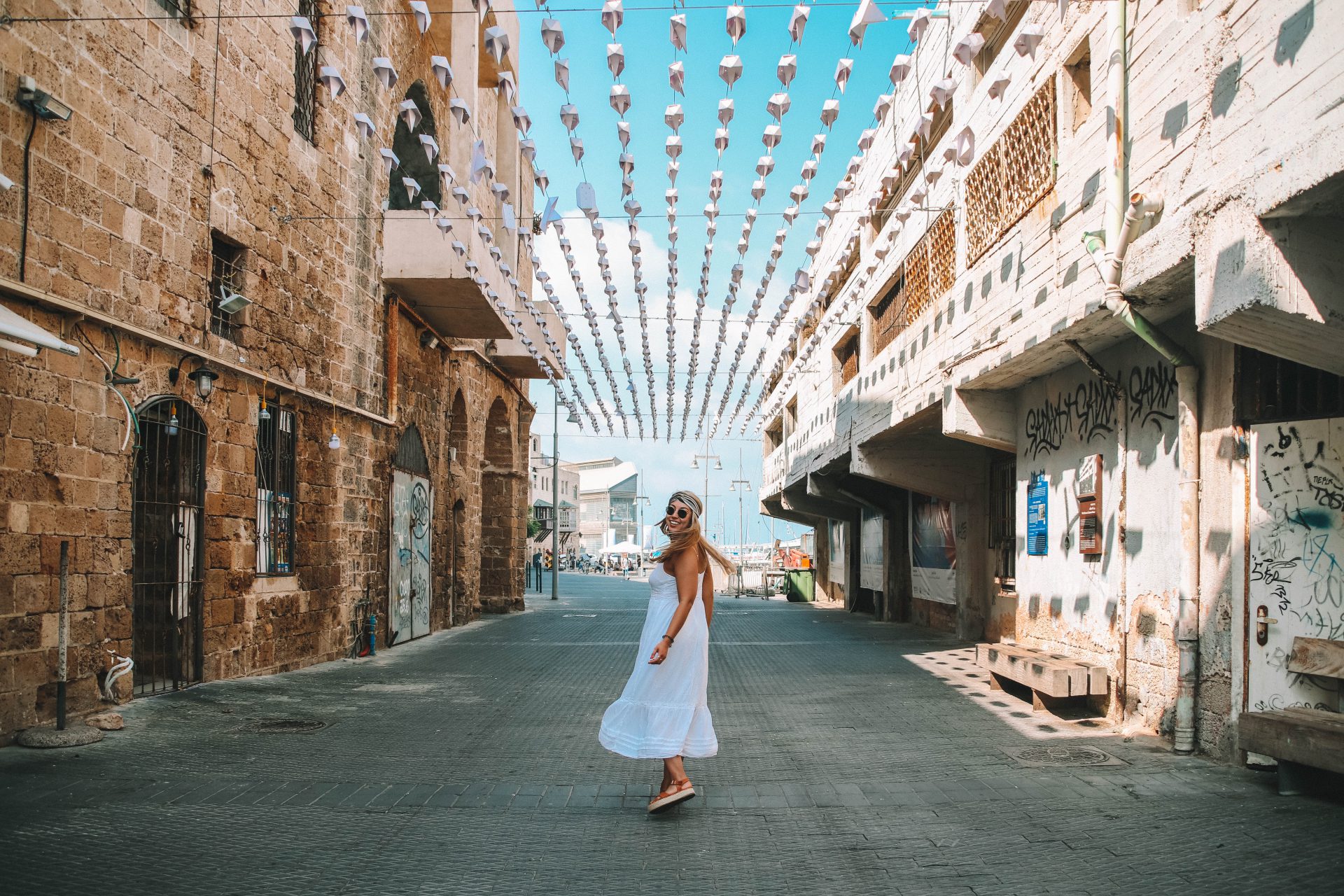 tourist in tel aviv